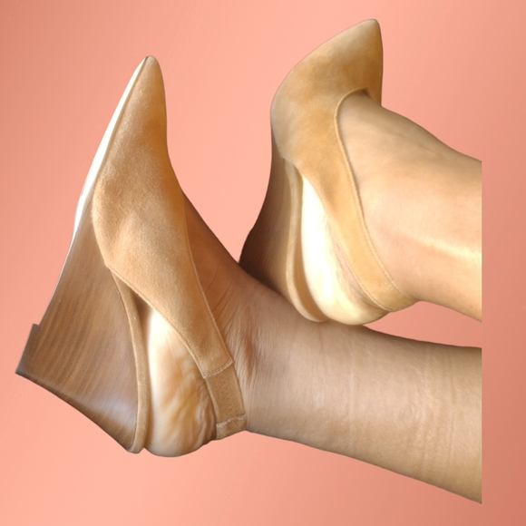 M. Gemi The Celeste Wedge Slingback Size 40 - Picture 2 of 15